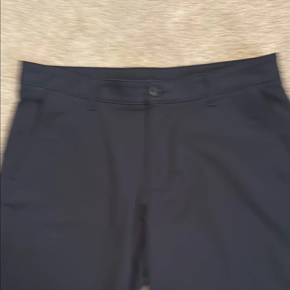 Under Armour Black Flat Front Athletic Shorts